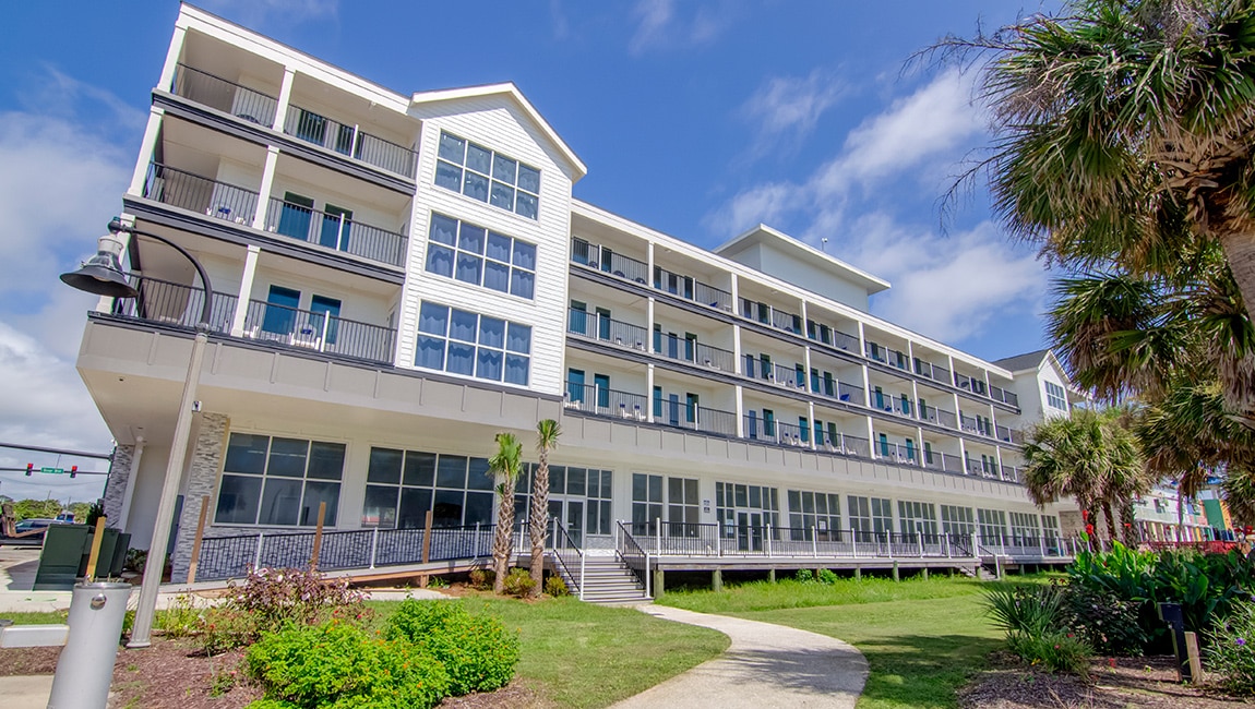 Boardwalk exterior